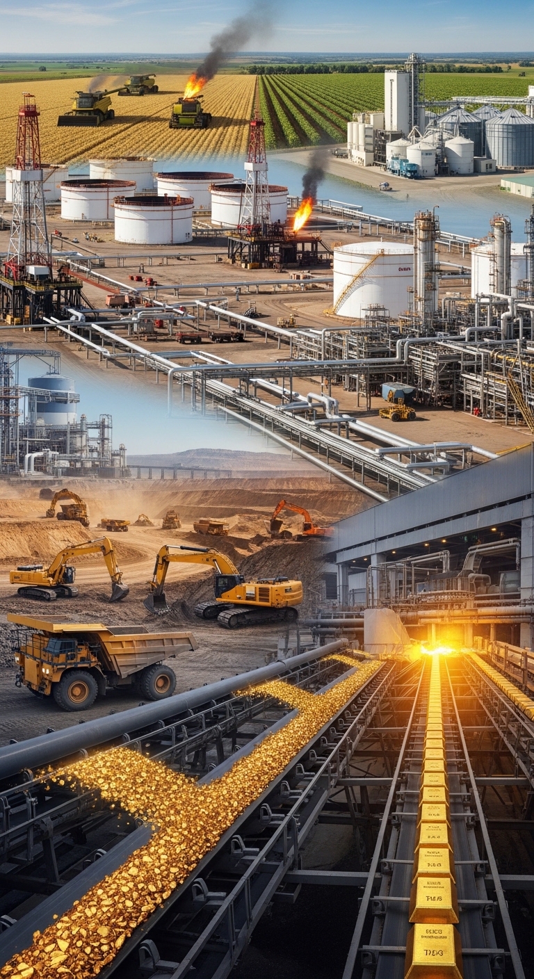 Commercial-scale production